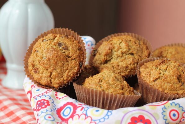 Zabpelyhes muffin mandulával – illatos desszert a mediterrán diéta mellett fogyóknak